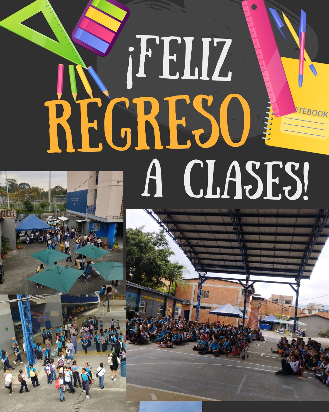 Estamos emocionados de recibir a sus hijos en este nuevo ciclo escolar. Juntos, construiremos aprendizajes, sueños y grandes logros. Gracias por su confianza y por ser parte activa de esta etapa tan importante.